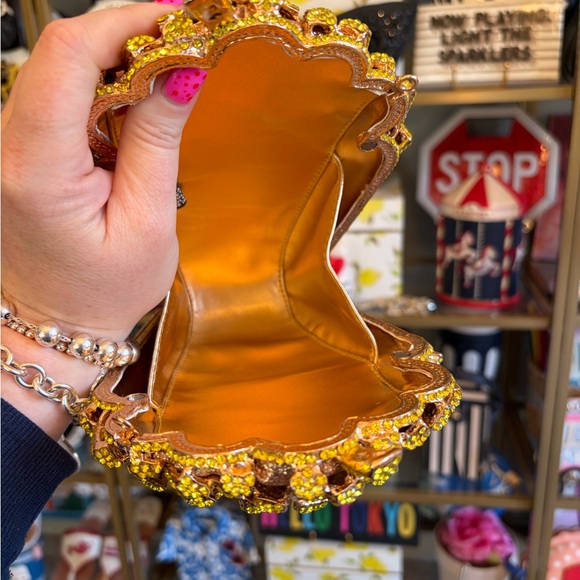 Colorful Rhinestone French Fry Clutch - Picture 3 of 3